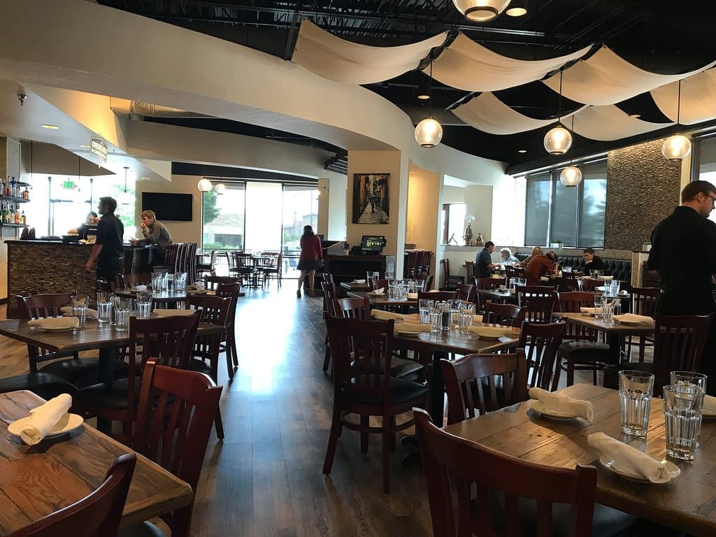 View of the interior of Caprese Trattoria