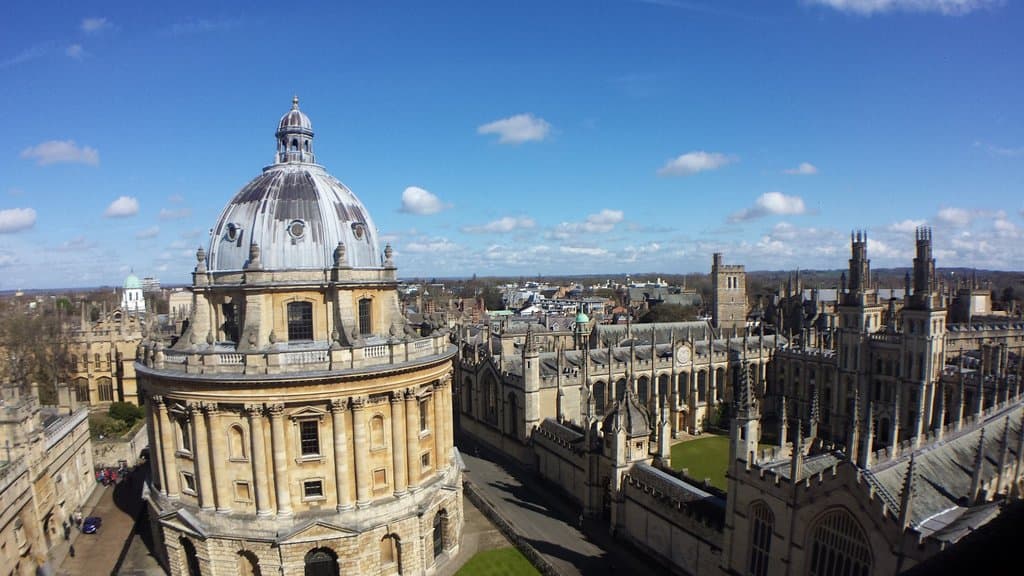 View from the tower: Radcliff Camera