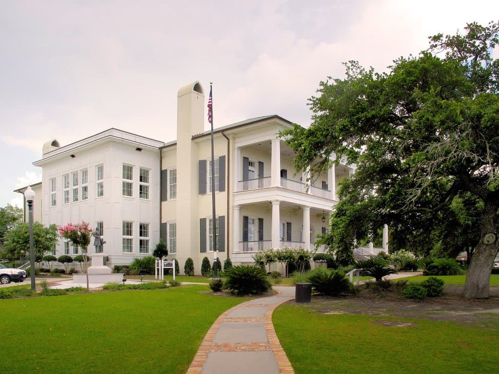 Biloxi Visitors Center - Exterior from Beach