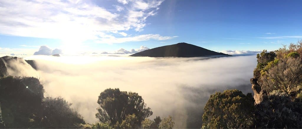 Au départ - au Piton