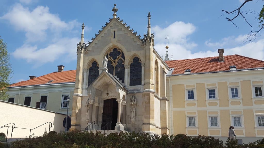 Entrance to the chapel
