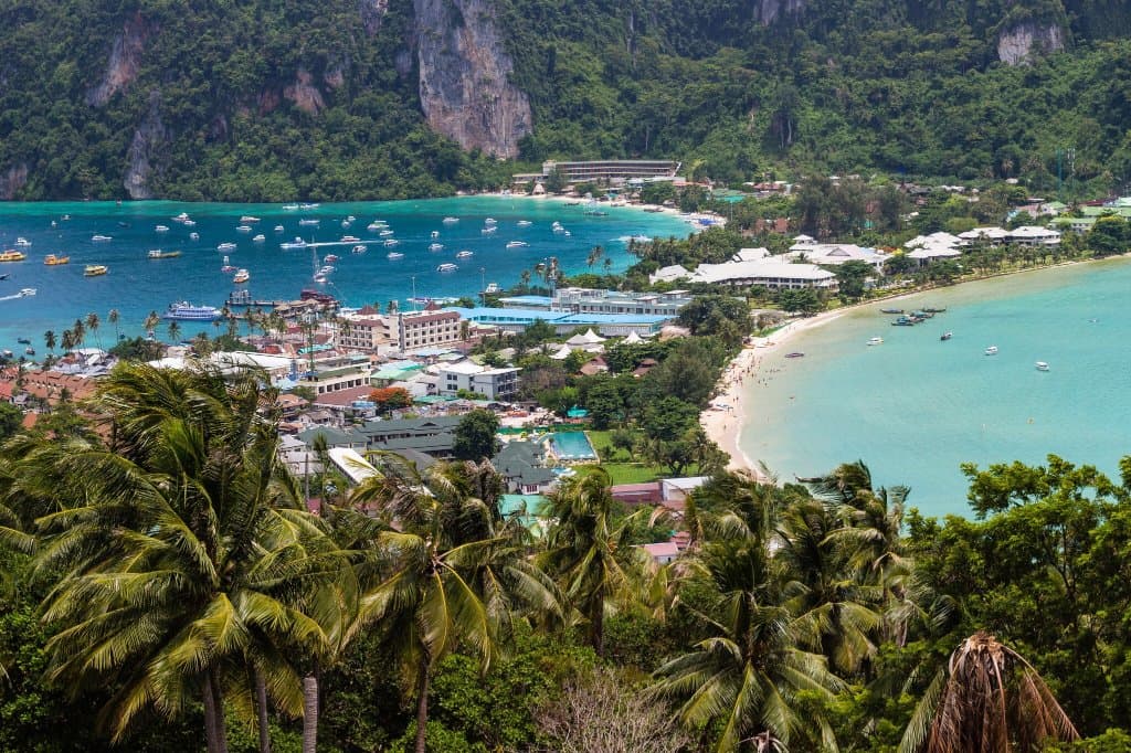Monkey Beach Koh Phi Phi Thailand