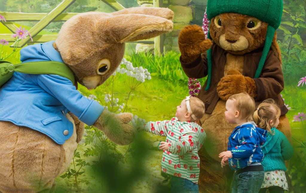 Meet Peter Rabbit and Benjamin Bunny