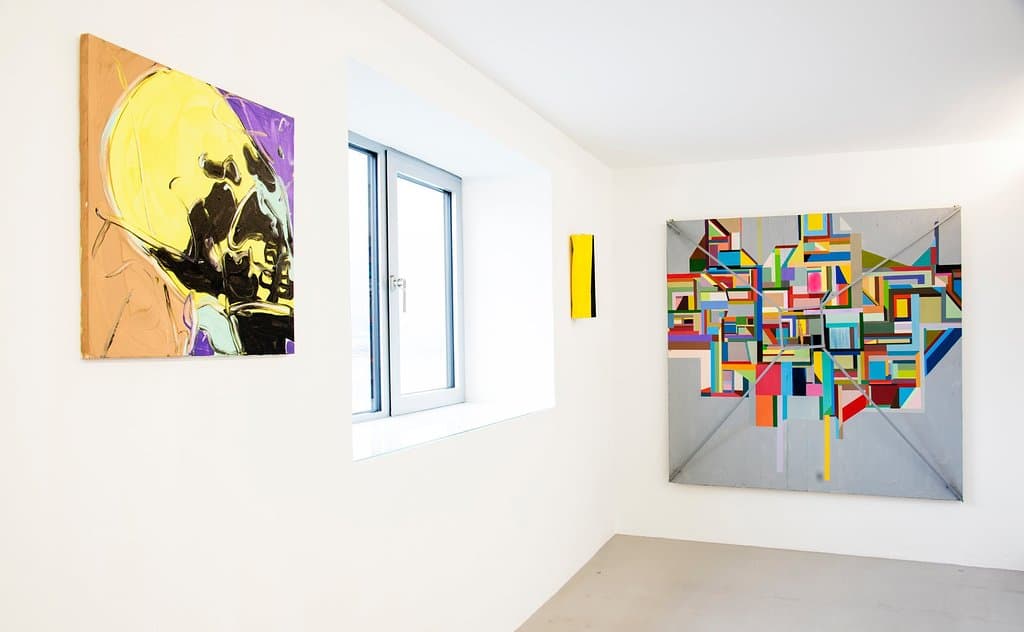 The exhibition PAINTING | OR | NOT av KaviarFactory