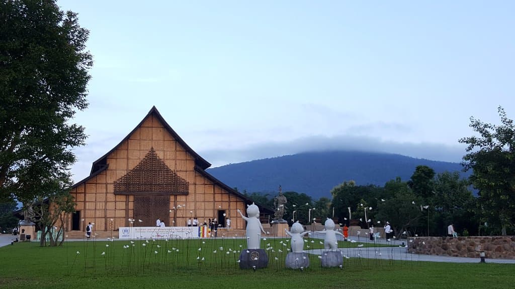 Lanna style hall where the UNHR conference took place