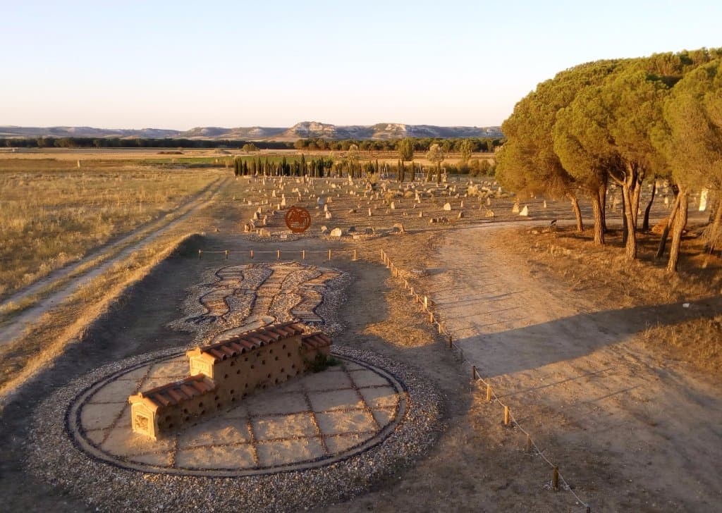 Columbario, desde el mirador.