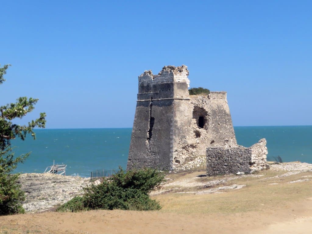 La torre di Sfinale come si presenta all'arrivo