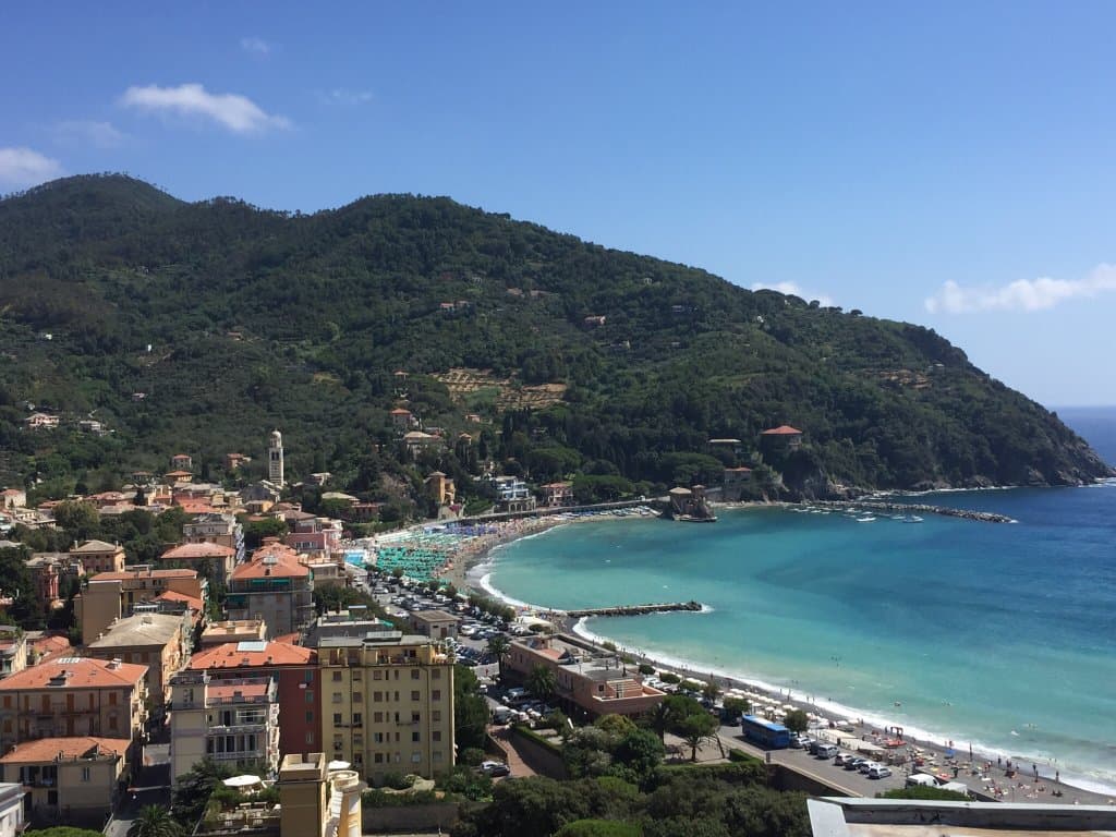 Strand und Bucht von Levanto