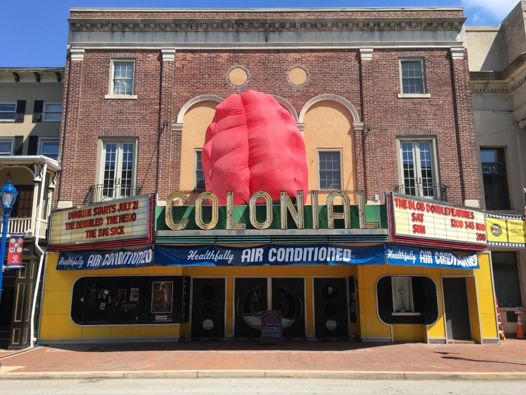 The Colonial, decked out for Blobfest 2017.