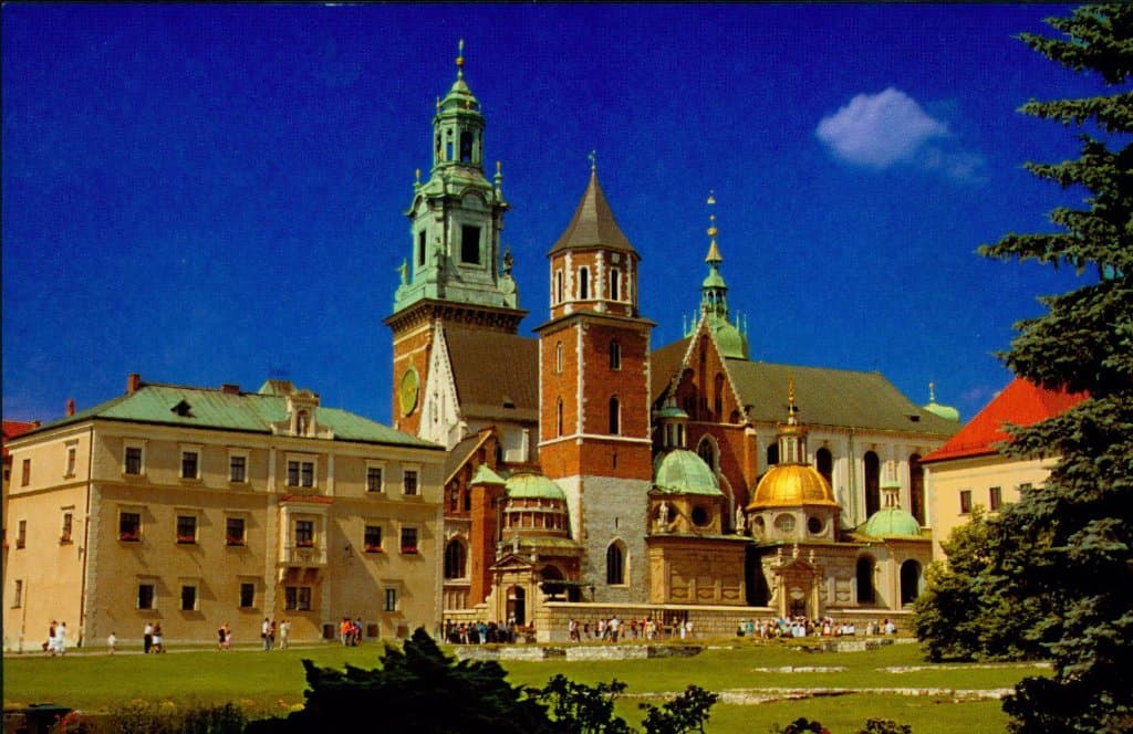 Krakow Photo # 6: Basilica on hill overlooking Krakow !