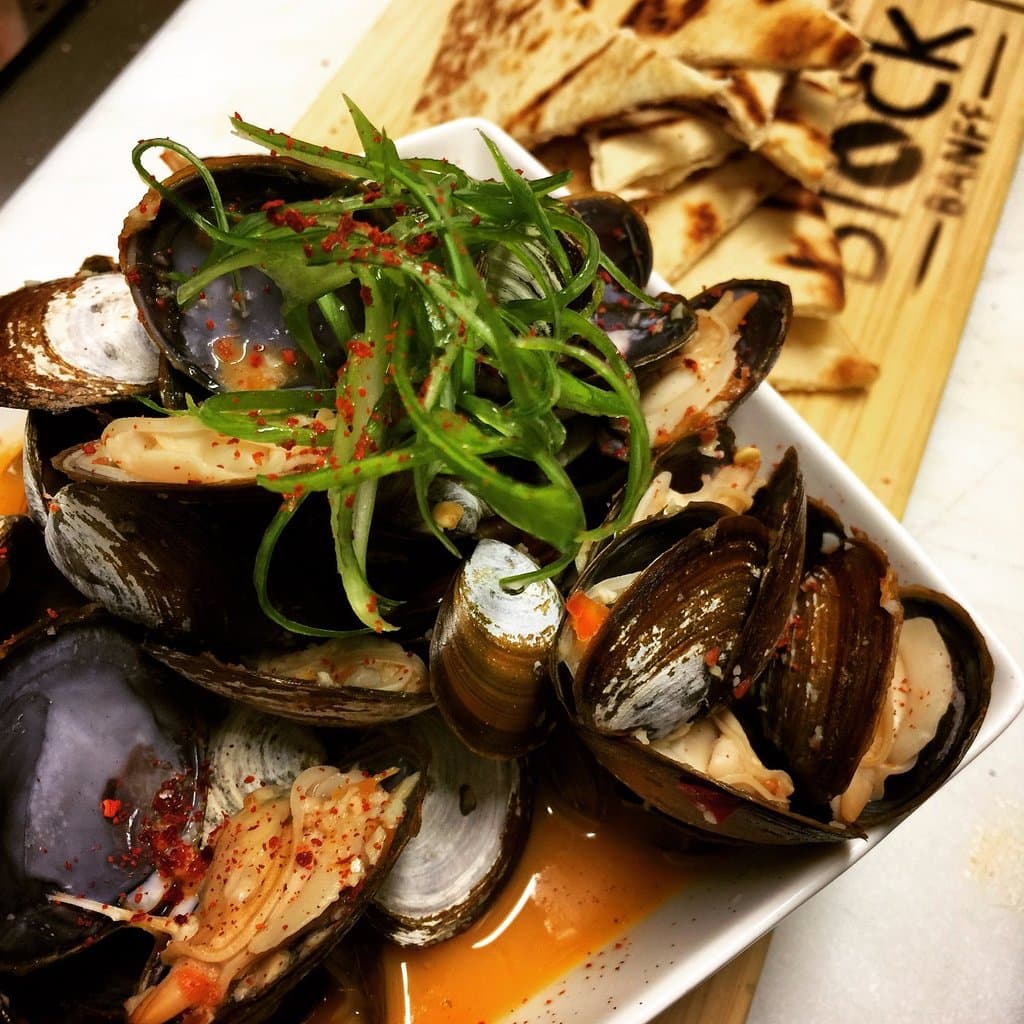 Mussels in Thai Curry