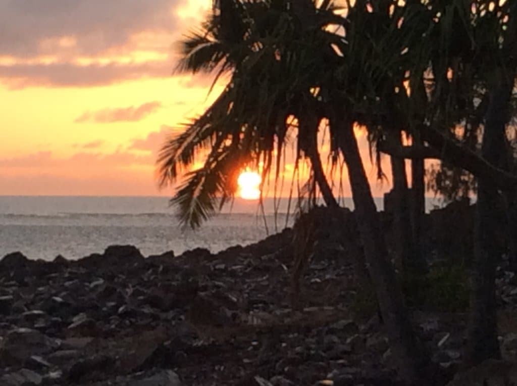 Sunrise at Dolphin Heads resort