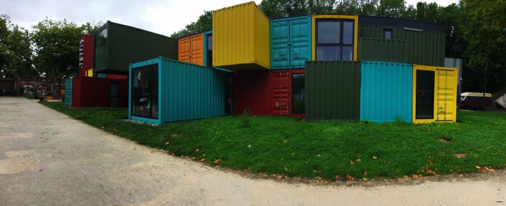 Le tétris vu depuis l'intérieur du fort !