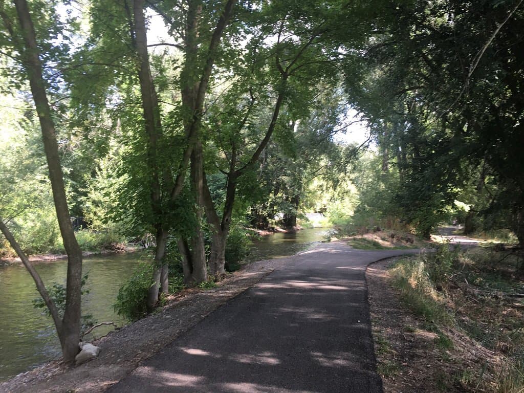 Some photos along the Logan River Trail.  Some show the entrance near the East side of the gold 