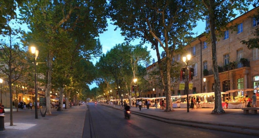 COURS MIRABEAU AIX EN PROVENCE