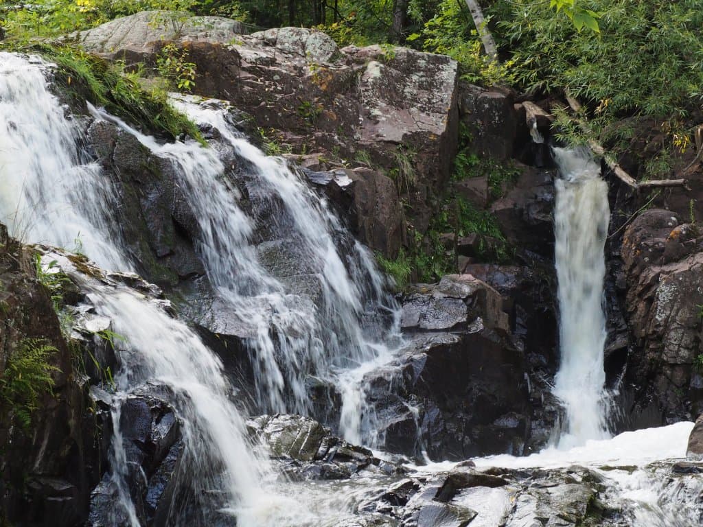 Some of the waterfalls