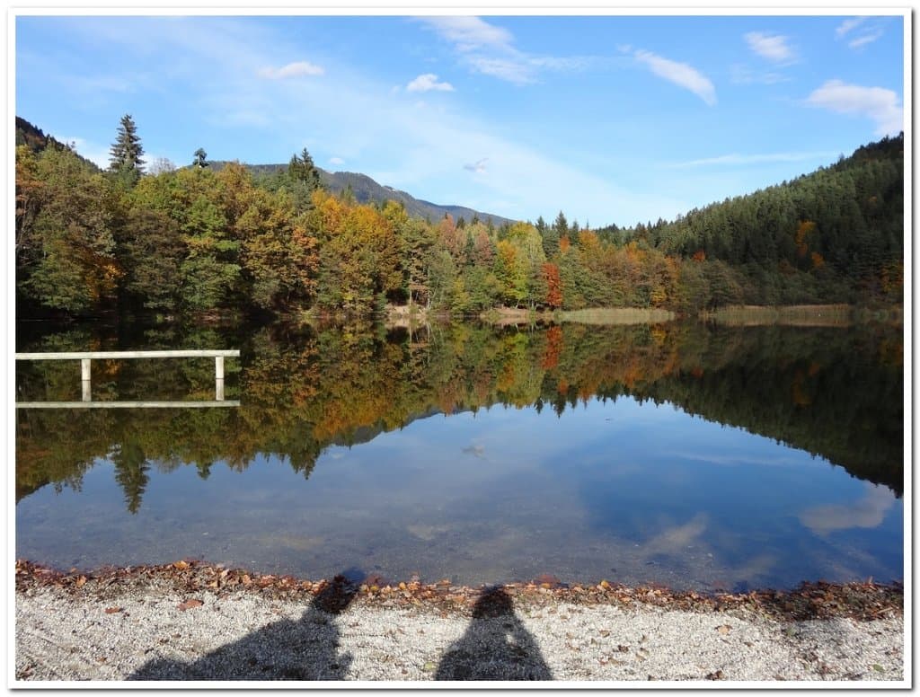 ein toller, kleiner Badesee - a small but lovely lake for swimming