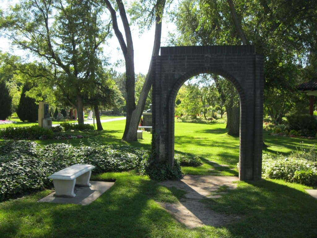 International Peace Gardens India Section