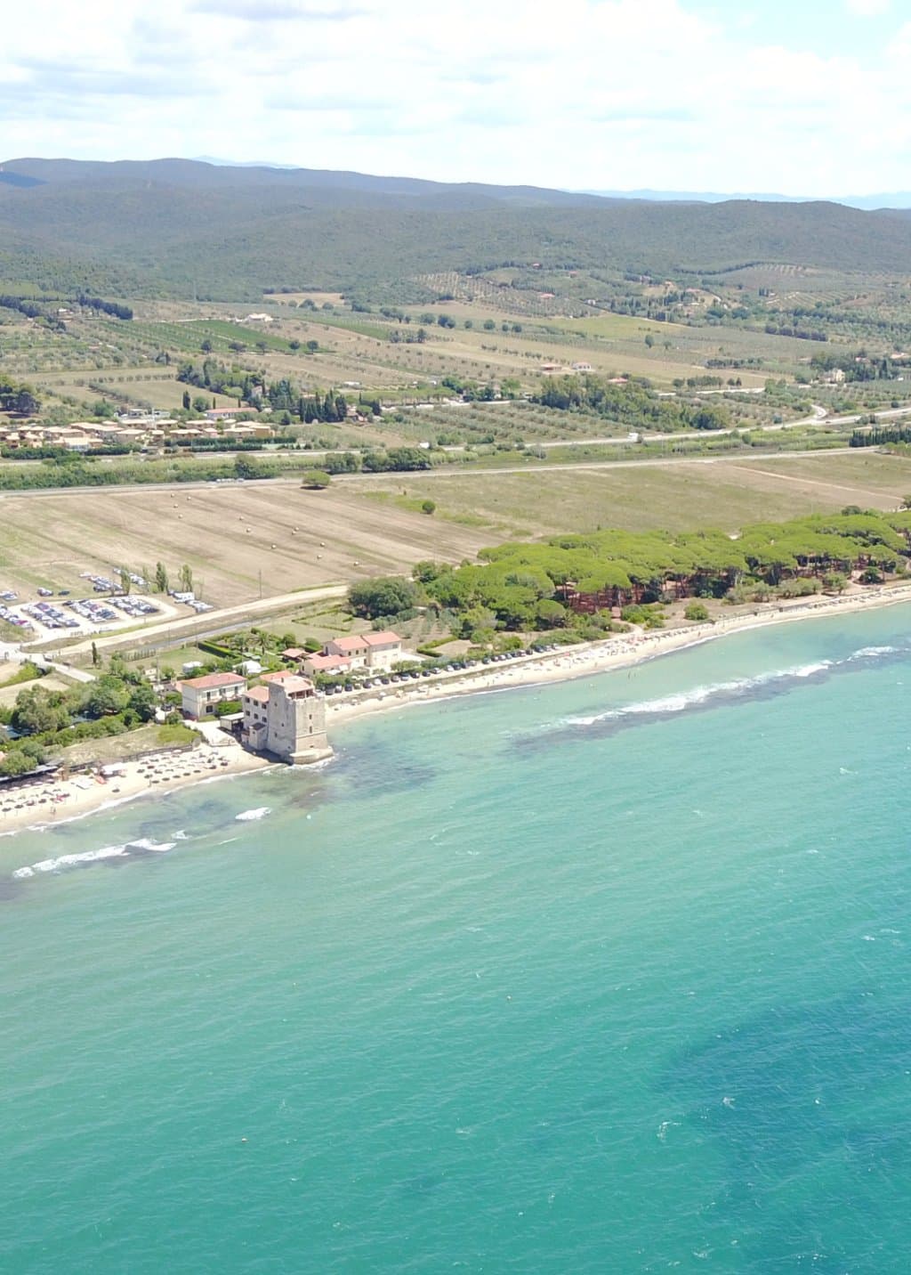 Torre Mozza vista dal drone