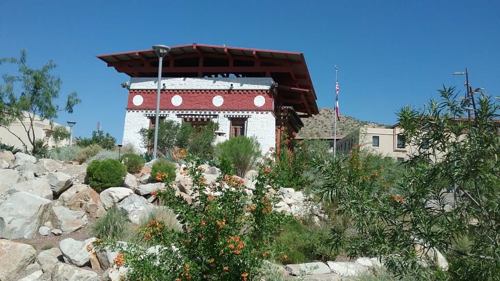 Front of Temple