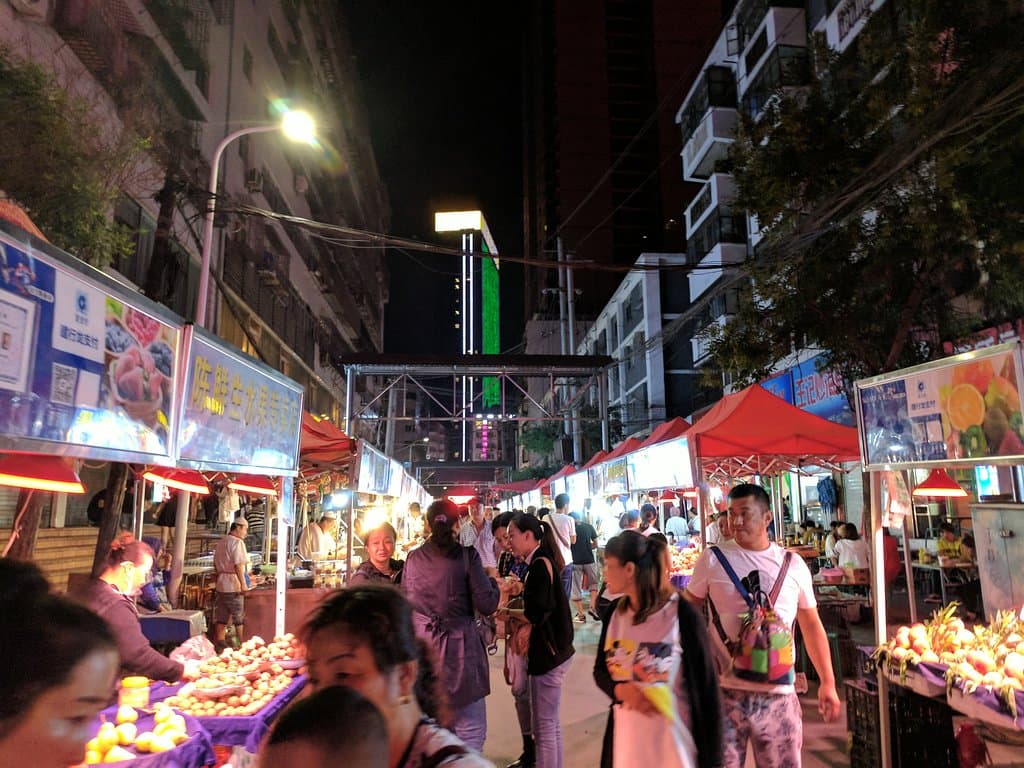 Jingning Morning Market