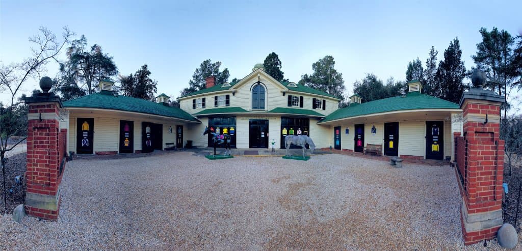 The Aiken Thoroughbred Racing Hall of Fame & Museum is located inside historic Hopelands Gardens