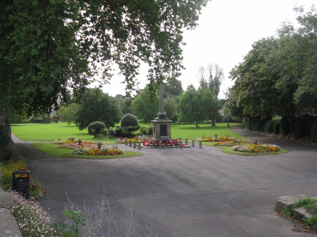 The entrance to Rock Park