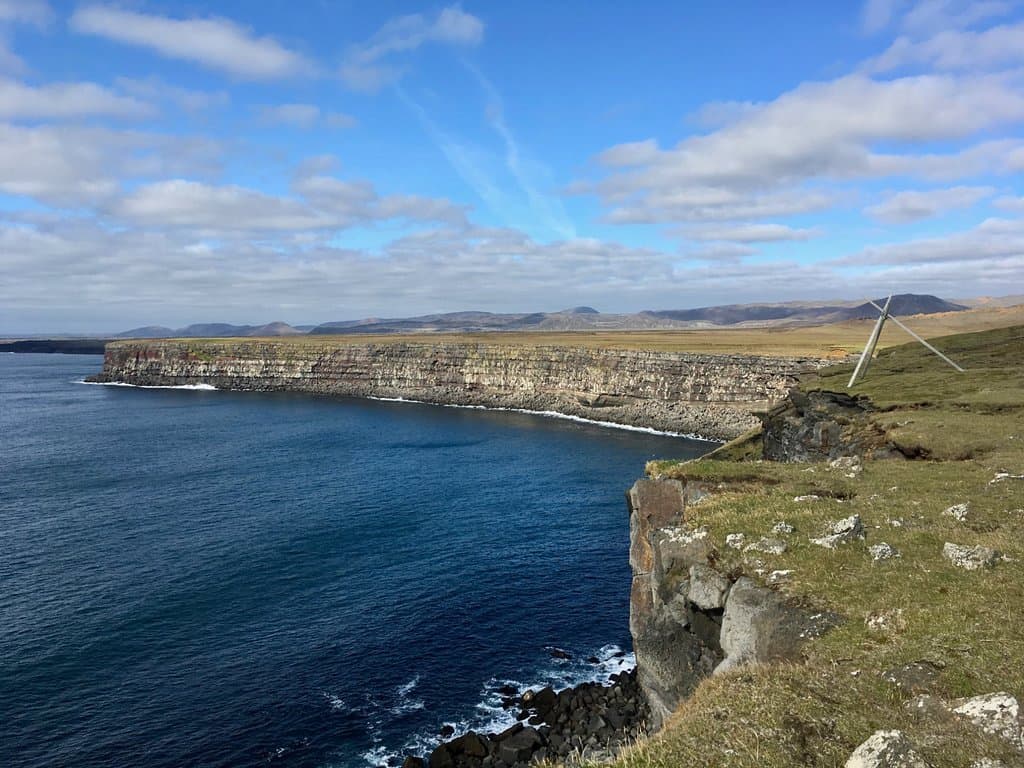 East side from behind the hill