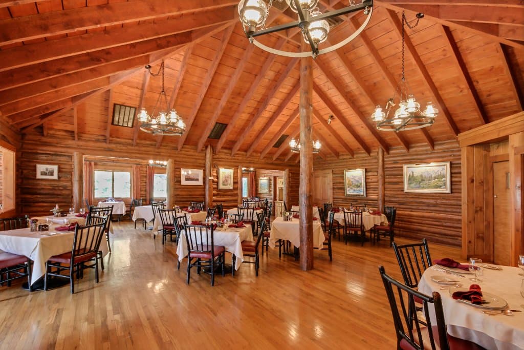 Our dining room was once part of the historic Danny Ranch. Enjoy this historic setting as you di