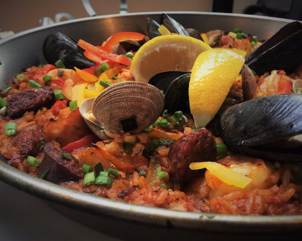 Paellas - One of our specialties!