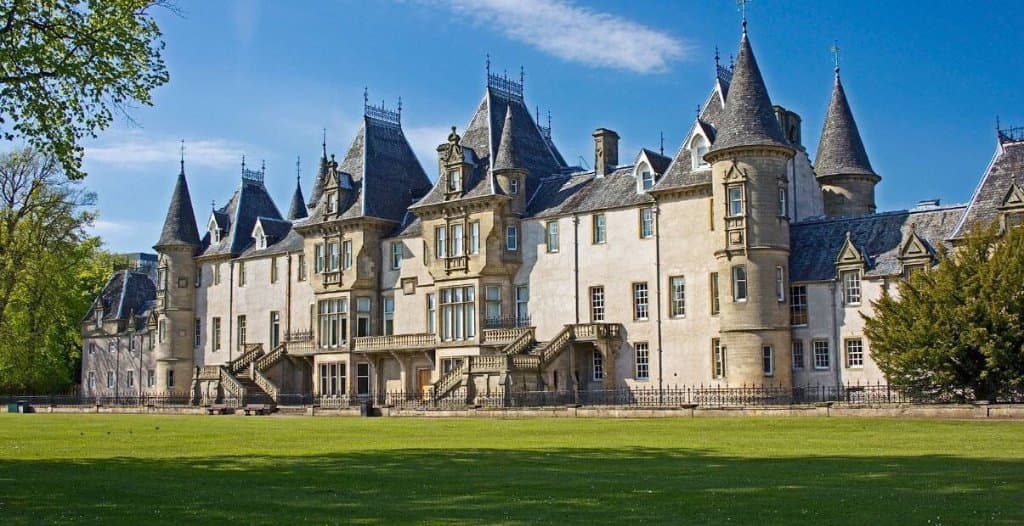 Callendar House Falkirk, well worth a visit to the French Chateau style house. Free entry.