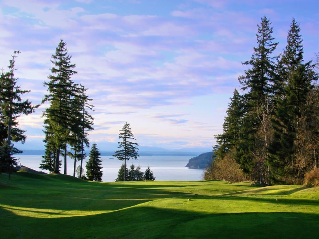 Our signature hole, #11.