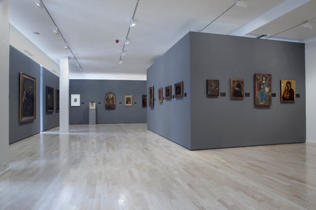 Collection display - old masters