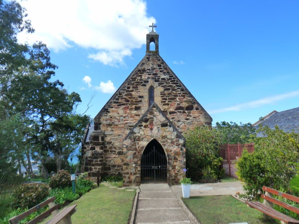 The church from outside