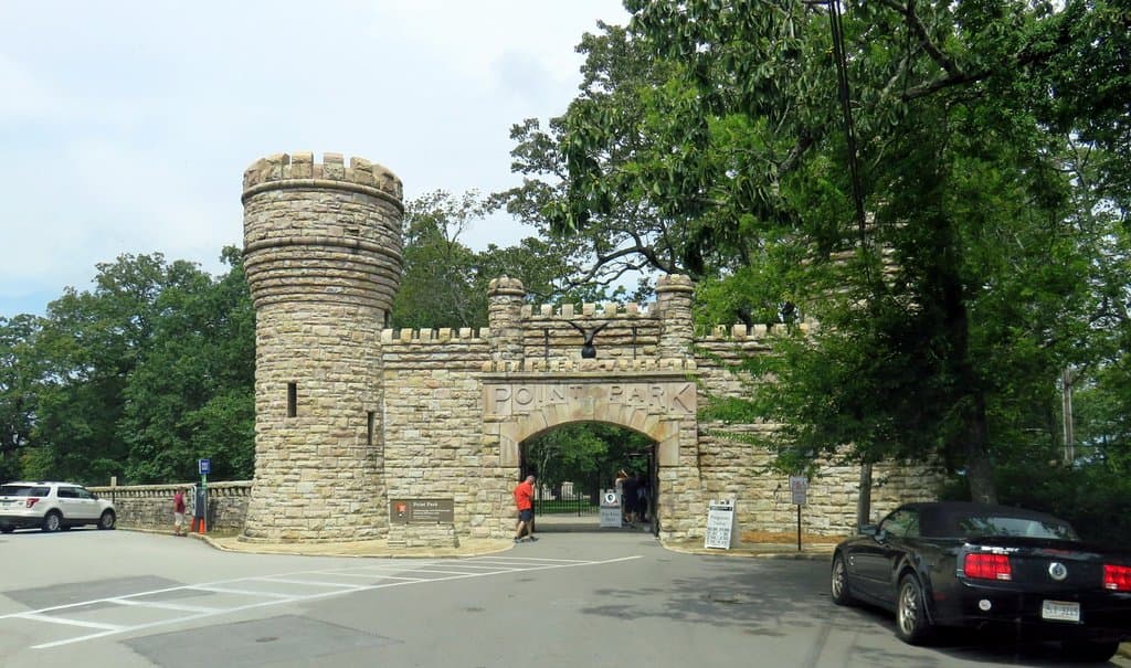 Point Park is directly across the stret