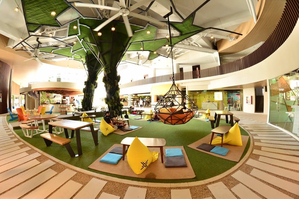 Relax and enjoy the serene surroundings of Station X.