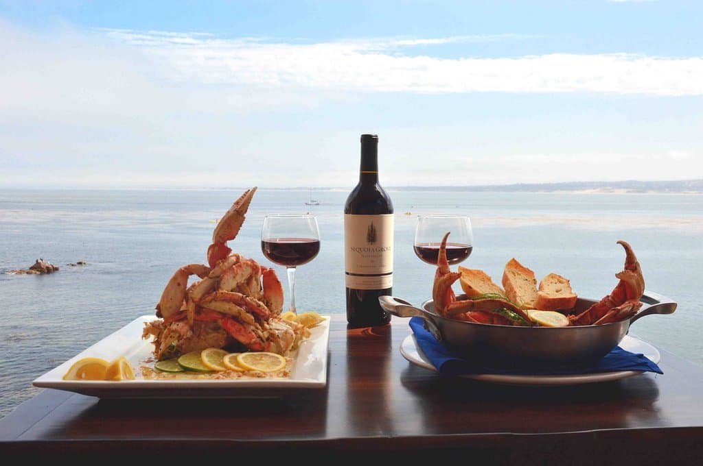 Seafood with a view!