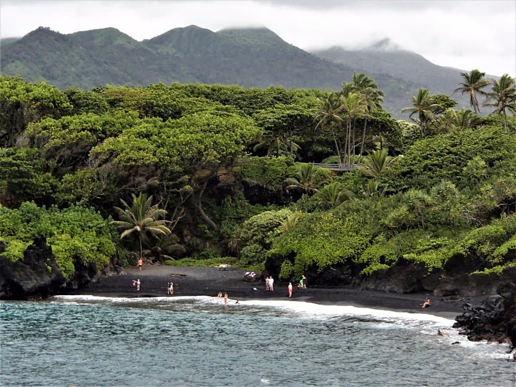 BLACK SAND BEACH