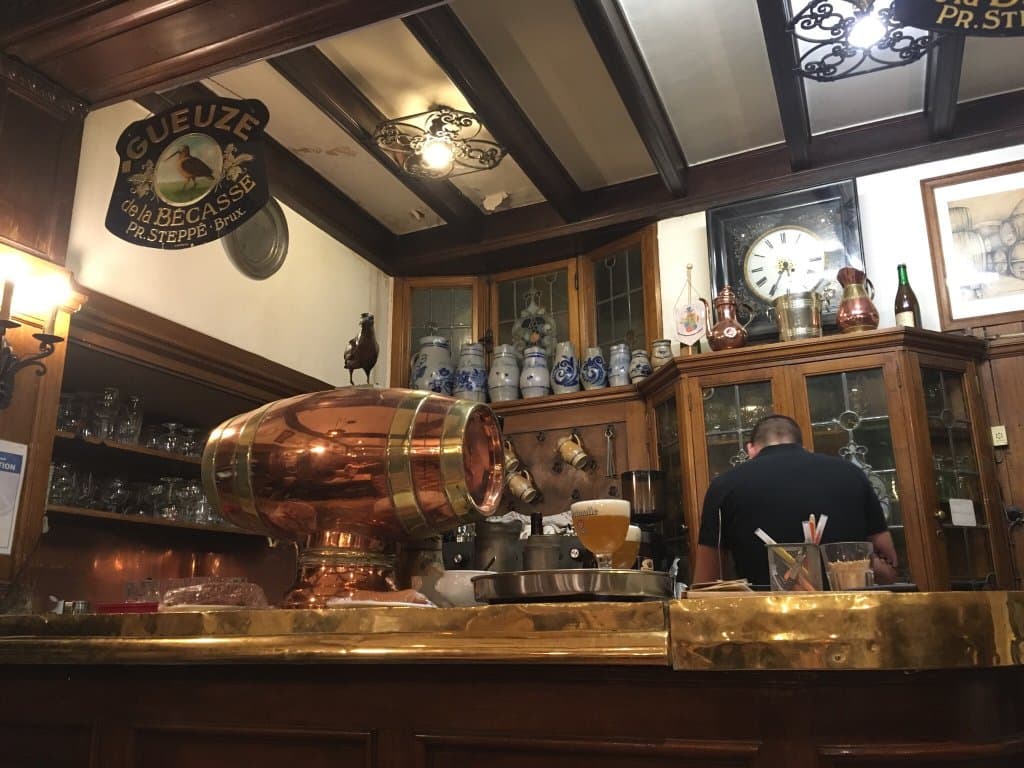 Enjoy a Drink at A la Bécasse