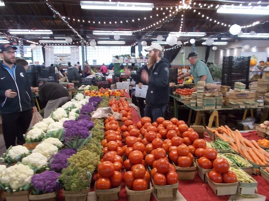 Halloween Time at the Royal Oak Farmer's Market.