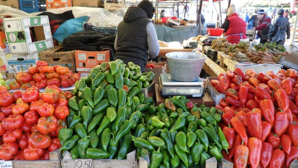 Paprika, jede Menge