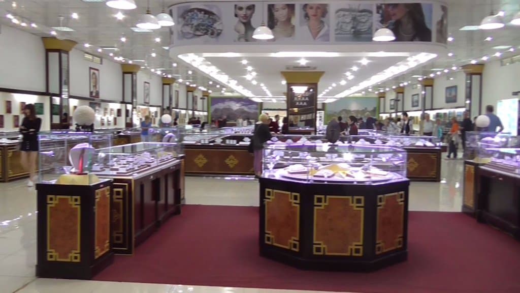 le vetrine del negozio