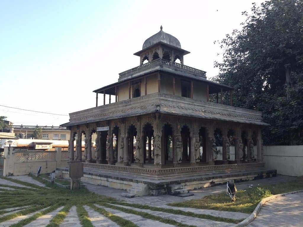 The pavilion full view