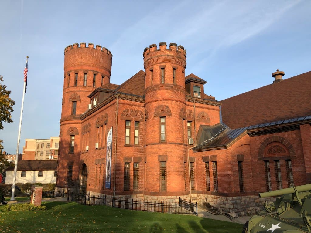 Exterior of the museum.