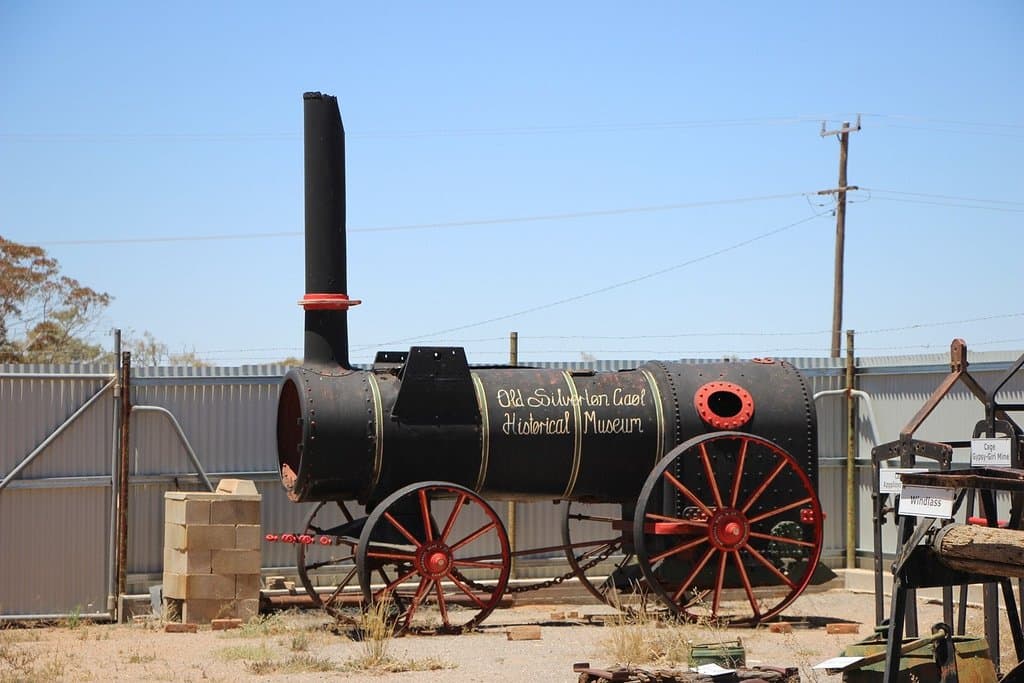 Old steam engine