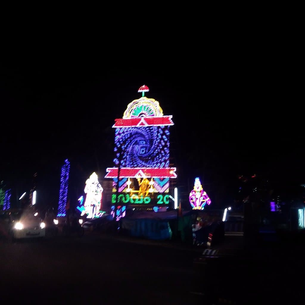 Lighting during Diwali