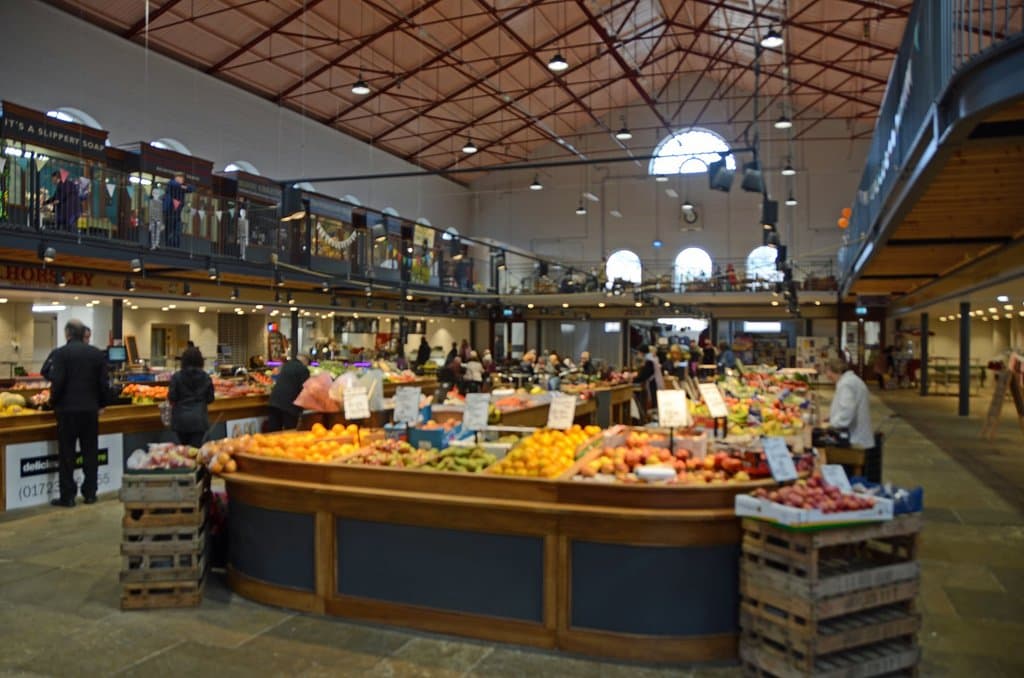 The market hall Scarborough