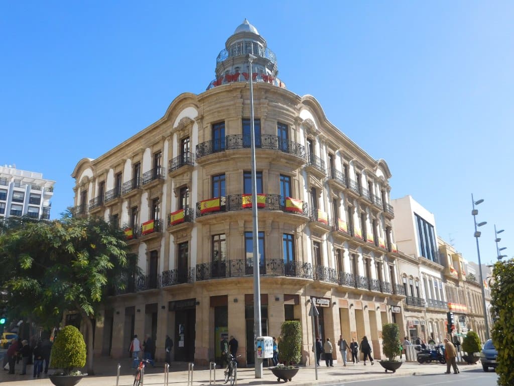 Casa de las Mariposas, début du Paseo