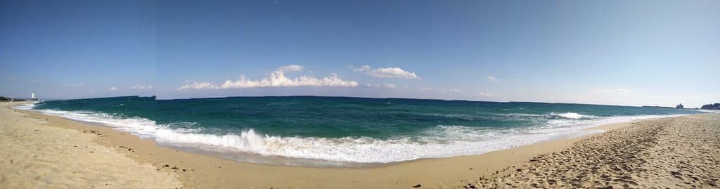 Gyeongpo Beach in February, 2017