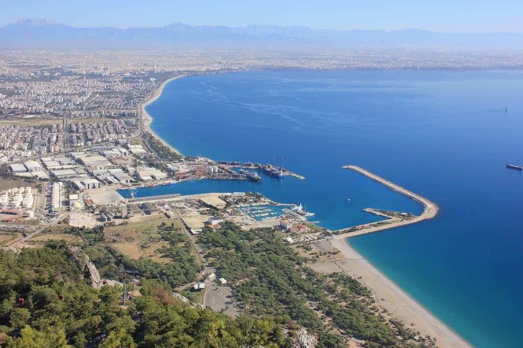 Вид в сторону Анталии